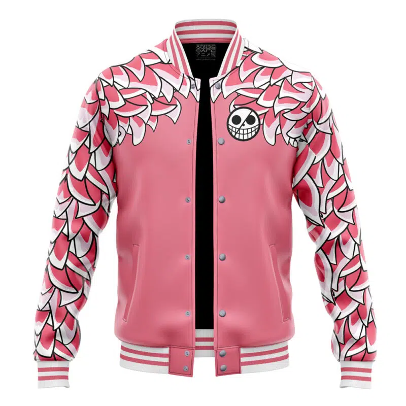 Doflamingo One Piece Varsity Jacket