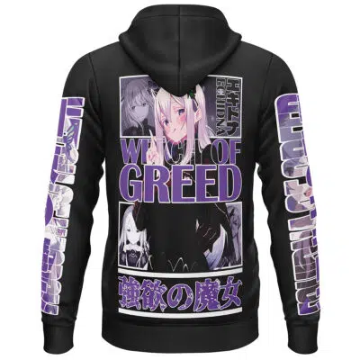 Echidna Re Zero Streetwear Lightweight Hoodie