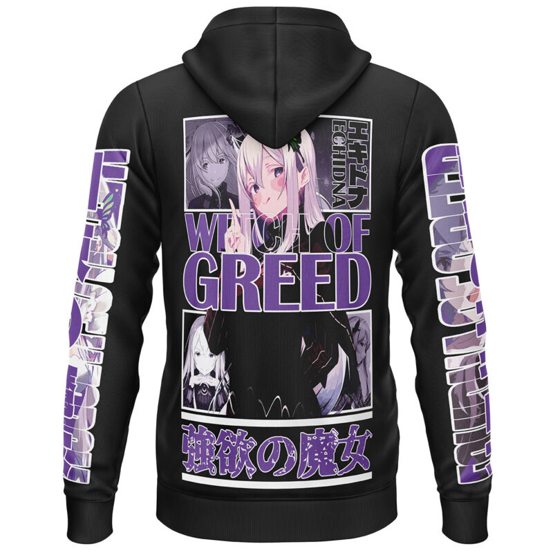 Echidna Re Zero Streetwear Lightweight Hoodie