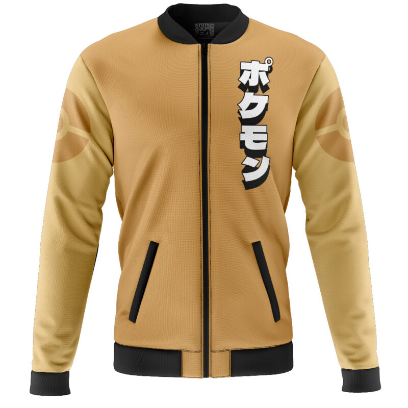 Eevee Face Pokemon Casual Bomber Jacket - Image 2