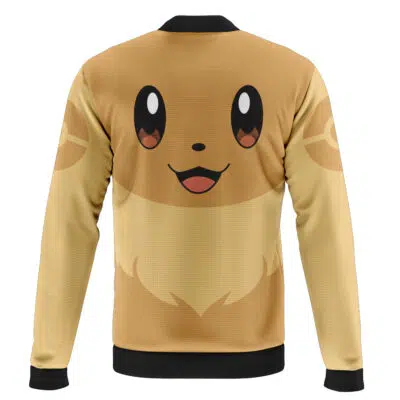 Eevee Face Pokemon Casual Bomber Jacket