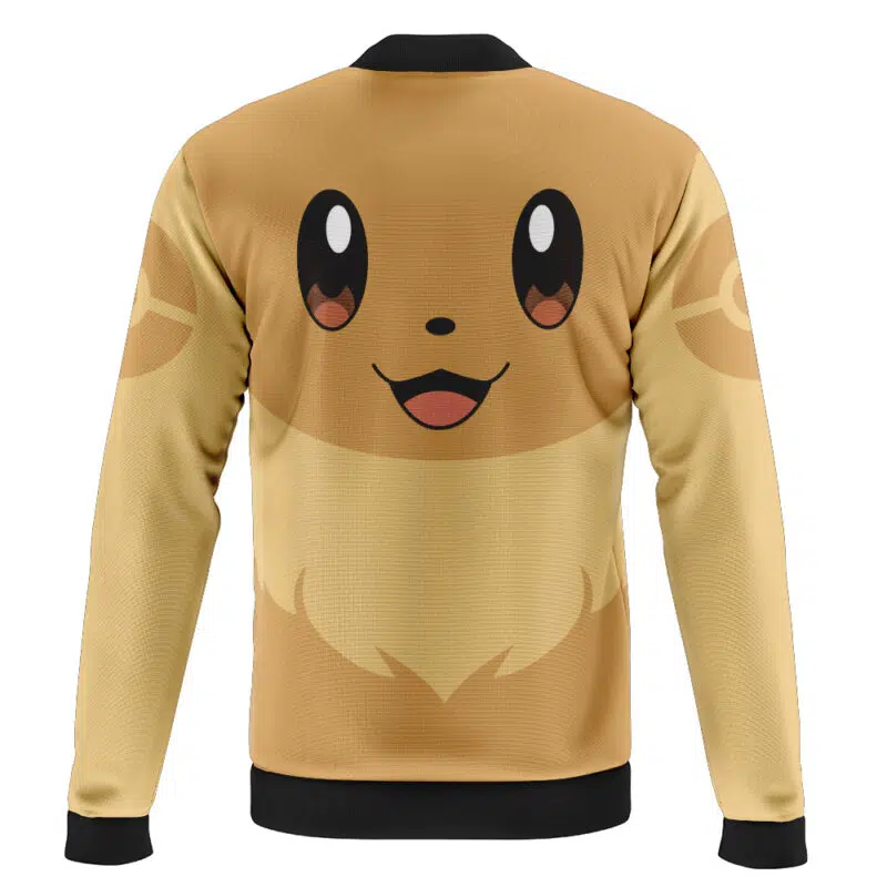 Eevee Face Pokemon Casual Bomber Jacket