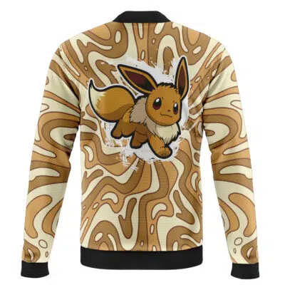 Eevee Trippy Pokemon Casual Bomber Jacket