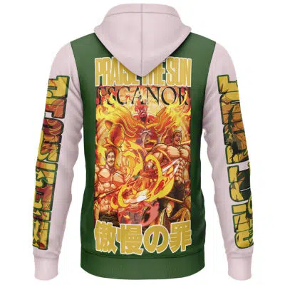 Escanor Seven Deadly Sins Streetwear Lightweight Hoodie