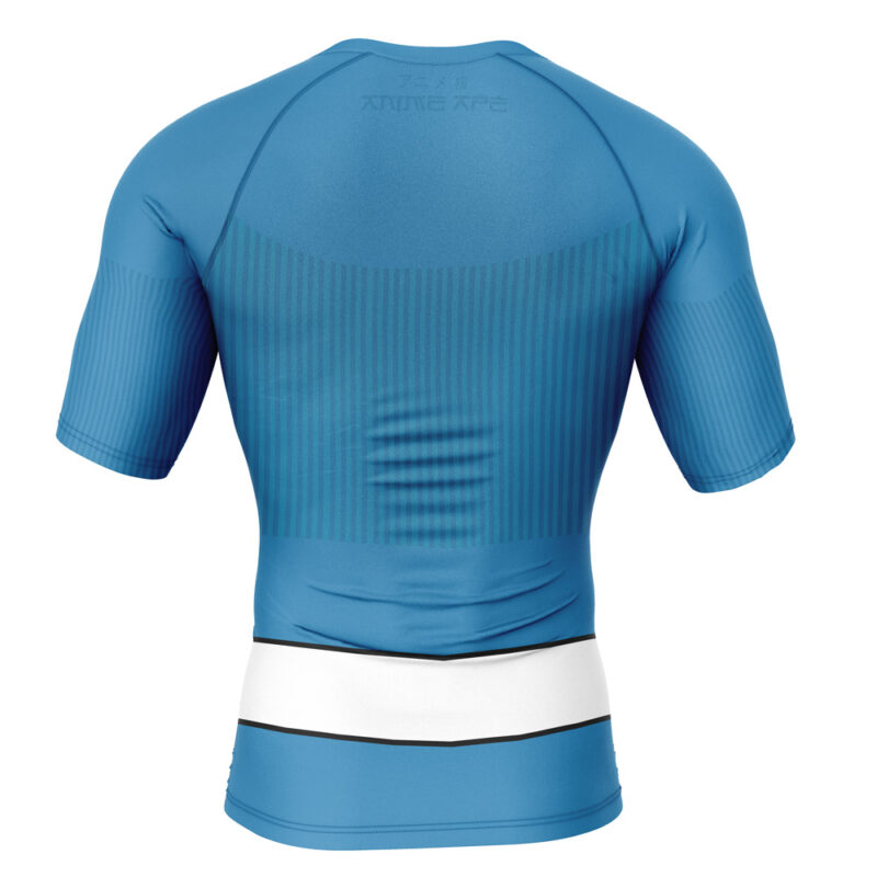 Fantastic Four Mister Fantastic Marvel Short Sleeve Rash Guard Compression Shirt - Image 2