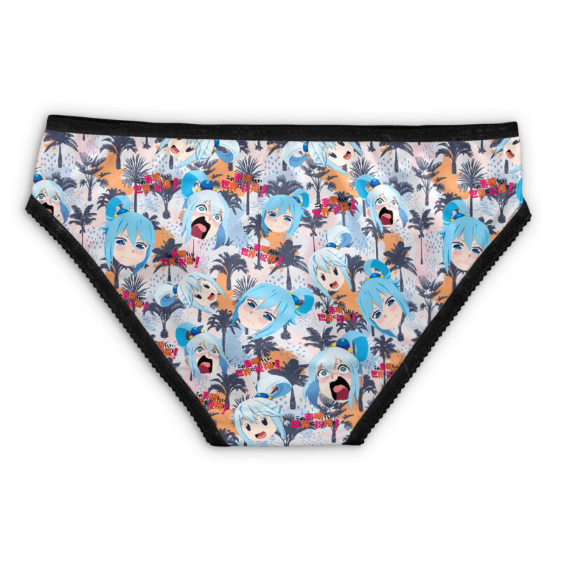 Funny Face Aqua Konosuba Panties - Image 2