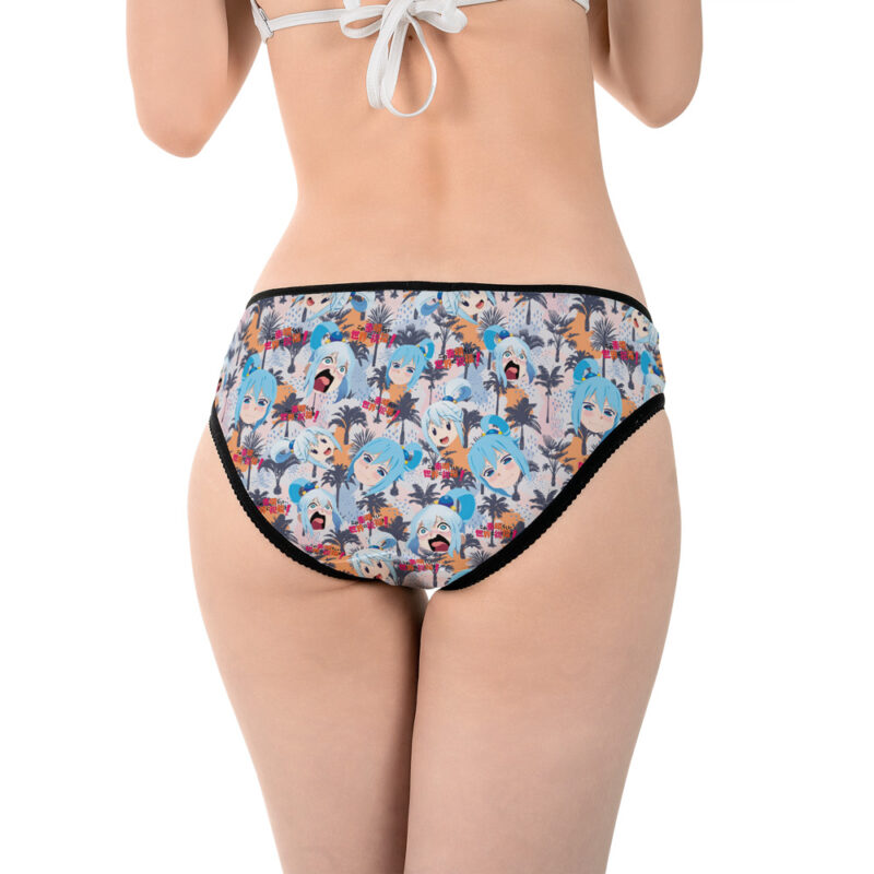 Funny Face Aqua Konosuba Panties - Image 4