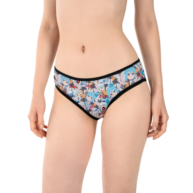 Funny Face Aqua Konosuba Panties - Image 3