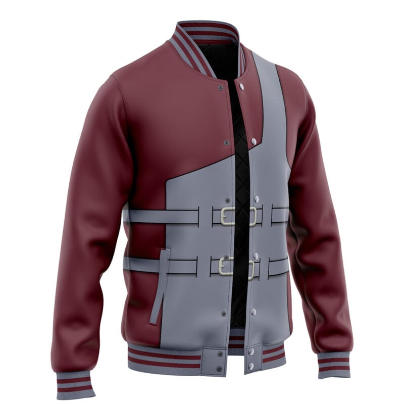 Gaara Shippuden Varsity Jacket - Image 2