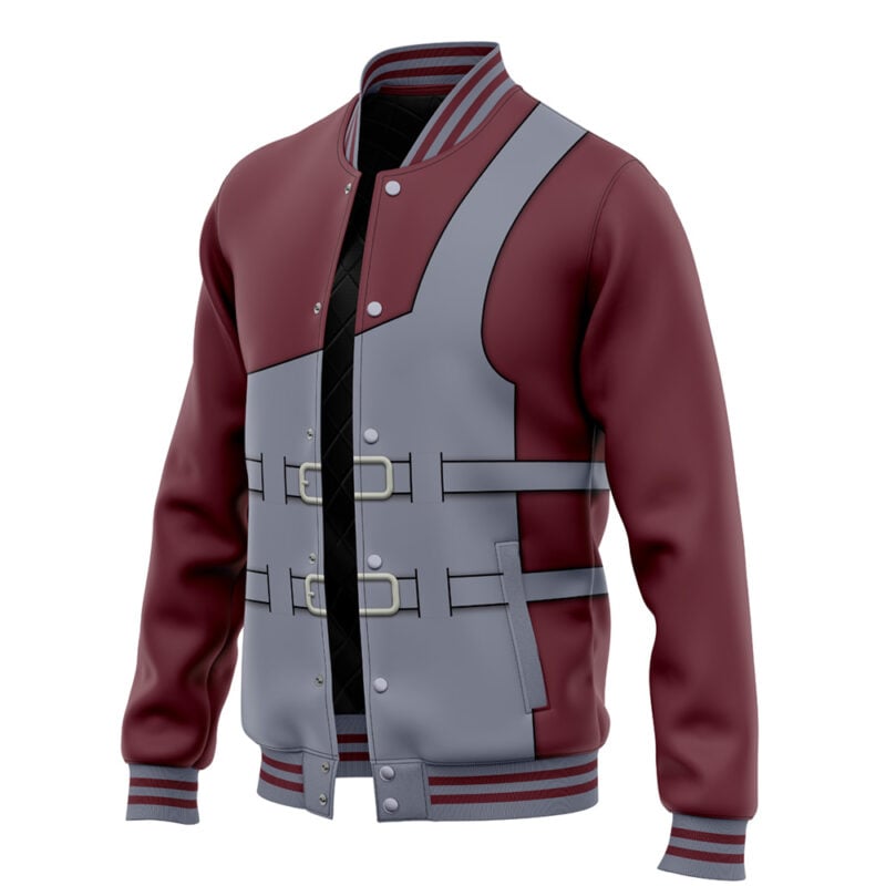 Gaara Shippuden Varsity Jacket - Image 3