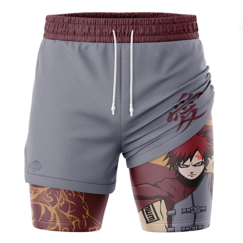 Gaara Shukaku Shippuden 2-in-1 Performance Shorts