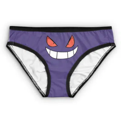 Gengar Face Pokemon Panties
