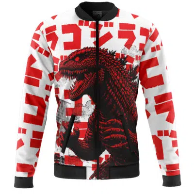 Godzilla King of the Monsters Casual Bomber Jacket