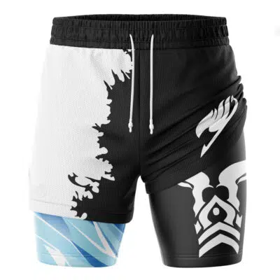 Gray Fullbuster Fairy Tail 2-in-1 Performance Shorts