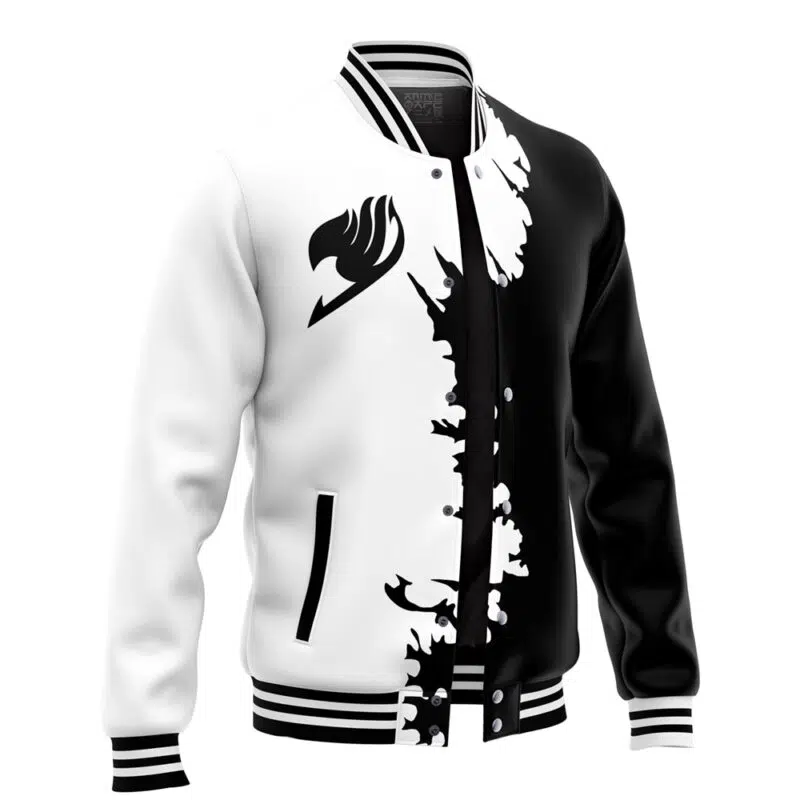 Gray Fullbuster Fairy Tail Varsity Jacket - Image 2
