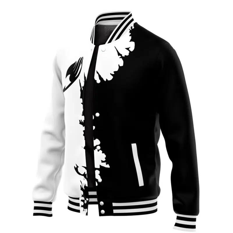 Gray Fullbuster Fairy Tail Varsity Jacket - Image 3