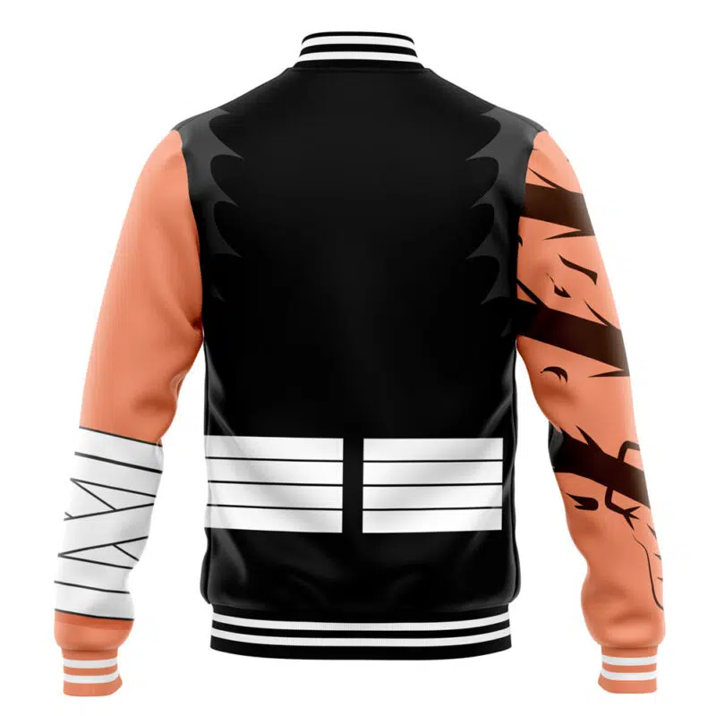 Hiei Ghost Fighter Varsity Jacket - Image 4