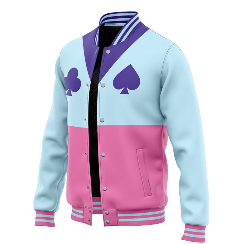 Hisoka Hunter X Hunter Varsity Jacket - Image 3
