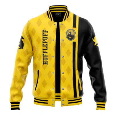 Hogwarts Hufflepuff Harry Potter Varsity Jacket
