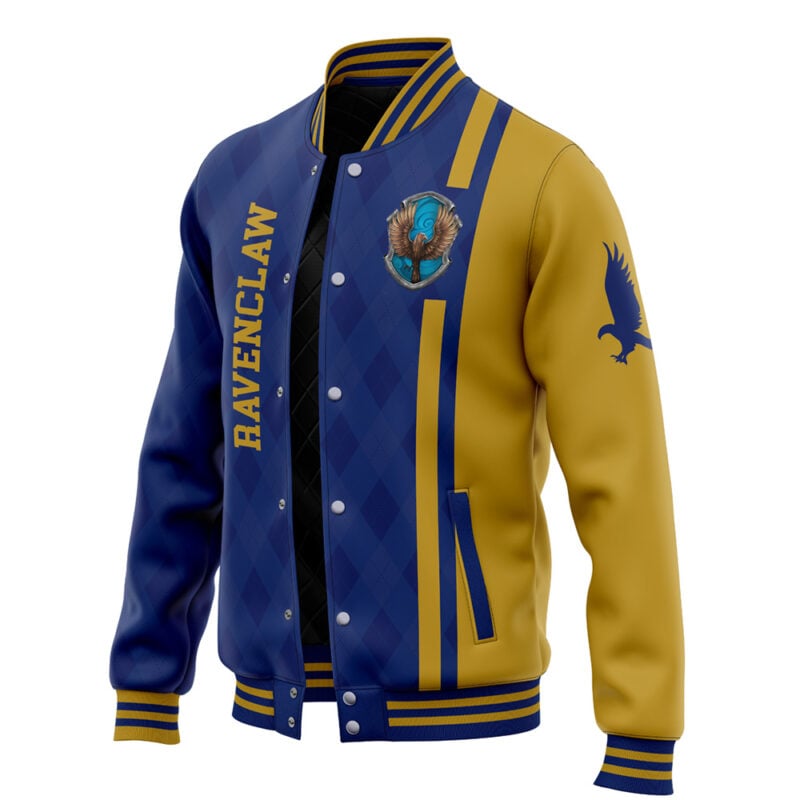 Hogwarts Ravenclaw Harry Potter Varsity Jacket - Image 3