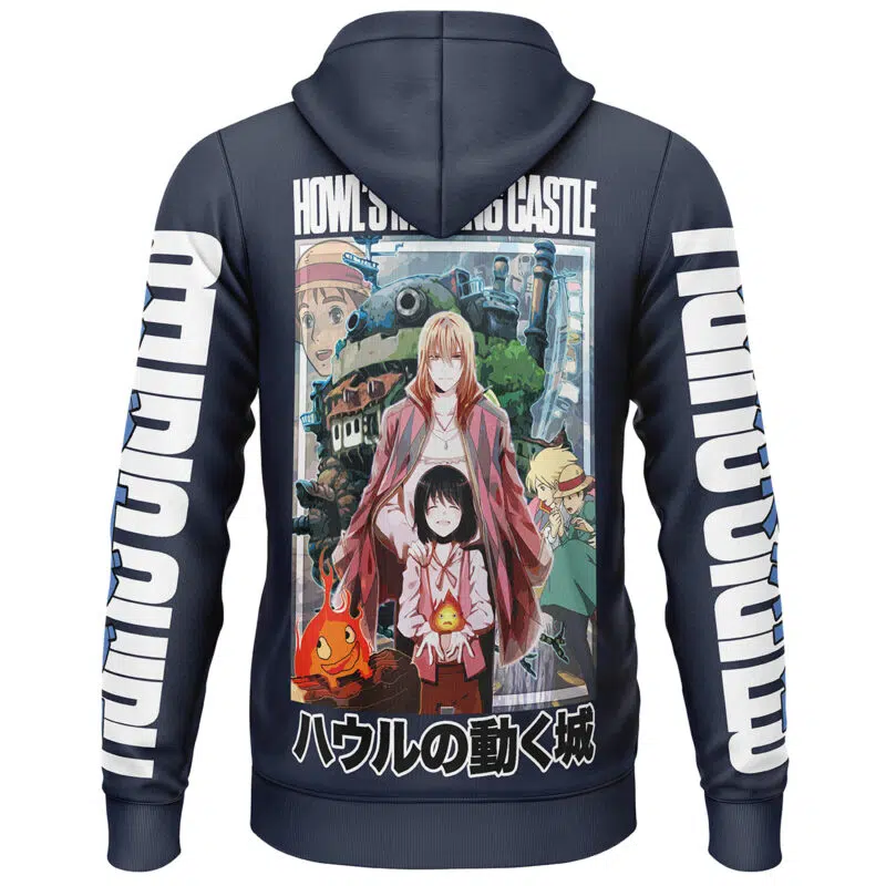 Howl's Moving Castle Studio Ghibli Streetwear Lightweight Hoodie