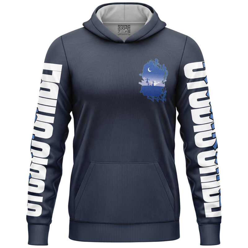 Howl's Moving Castle Studio Ghibli Streetwear Lightweight Hoodie - Image 2