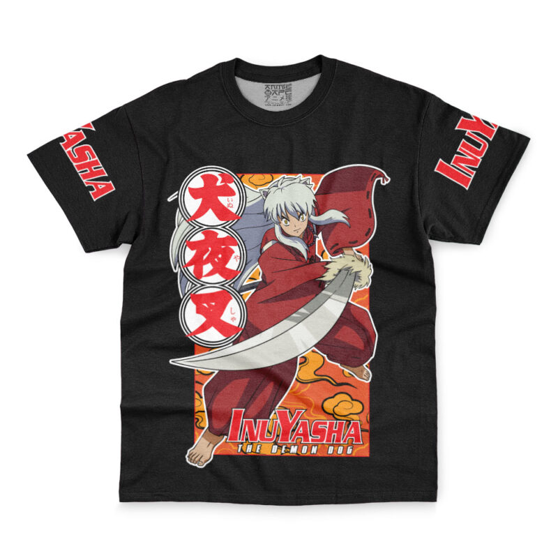 Inuyasha The Demon Dog Inuyasha Streetwear T-Shirt - Image 2