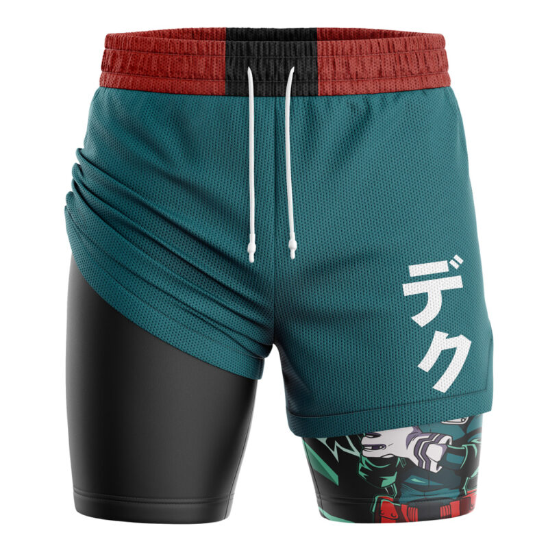 Izuku Midorya My Hero Academia 2-in-1 Performance Shorts - Image 3
