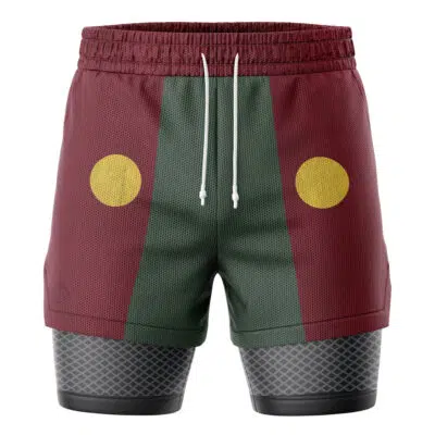 Jiraiya V2 Shippuden 2-in-1 Performance Shorts