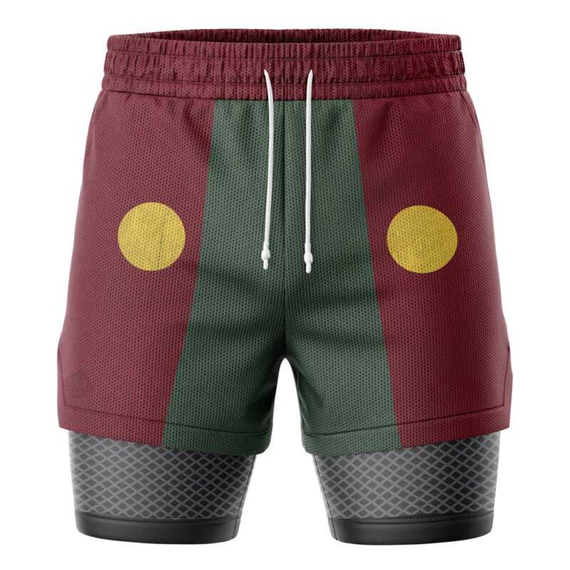 Jiraiya V2 Shippuden 2-in-1 Performance Shorts