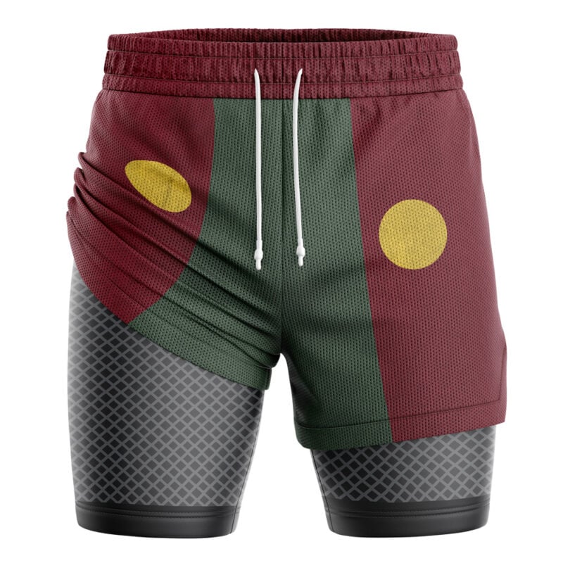 Jiraiya V2 Shippuden 2-in-1 Performance Shorts