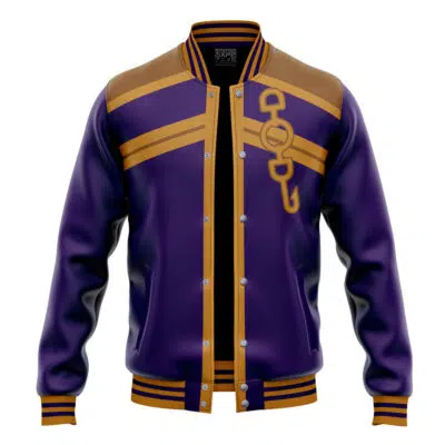 Jotaro Kujo Jojo's Bizzare Adventure Varsity Jacket