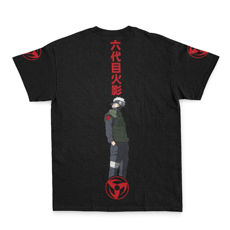 Kakashi Hatake Ninja Shippuden Streetwear T-Shirt - Image 3