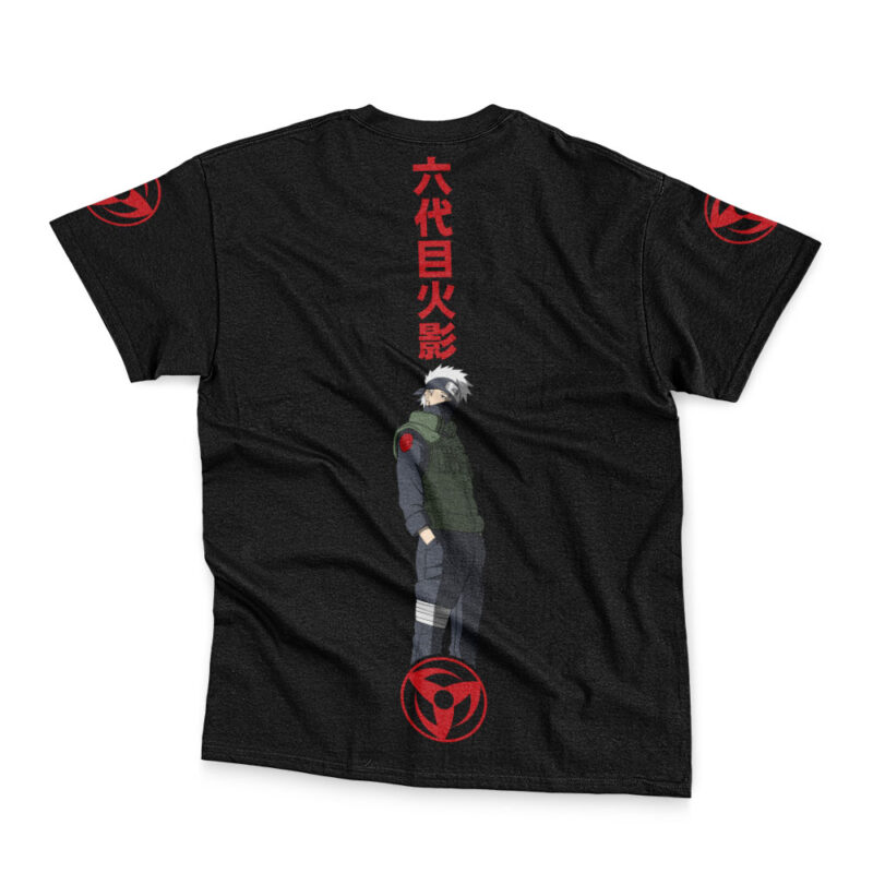 Kakashi Hatake Ninja Shippuden Streetwear T-Shirt - Image 4
