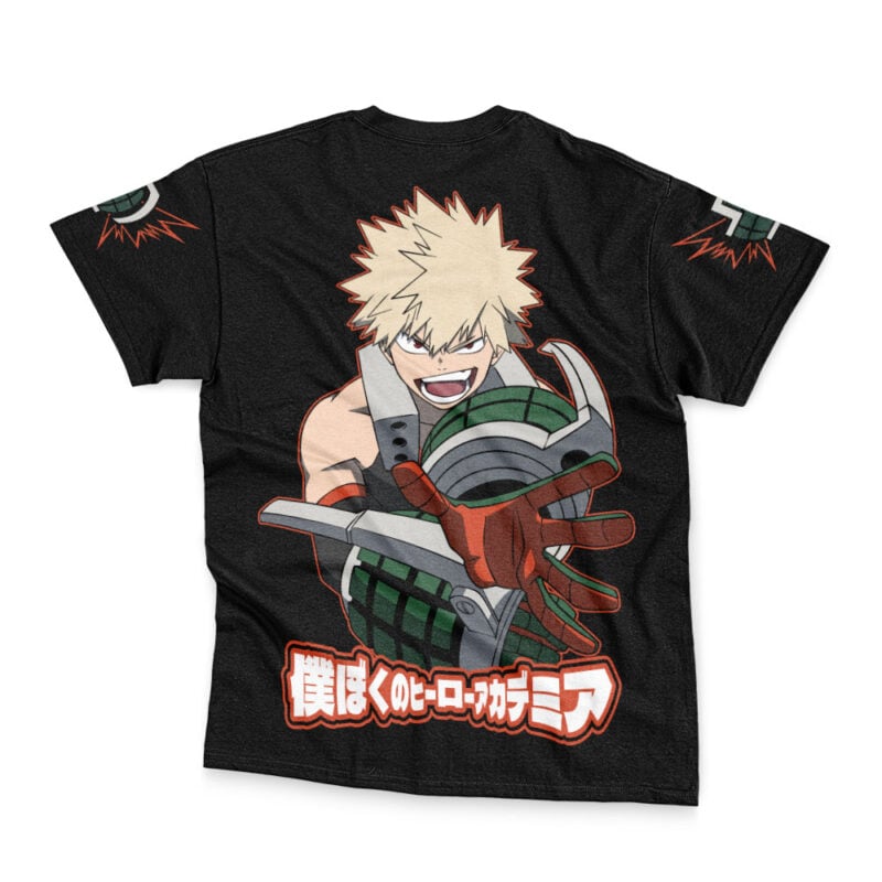 Katsuki Bakugo Explosion My Hero Academia Streetwear T-Shirt - Image 4