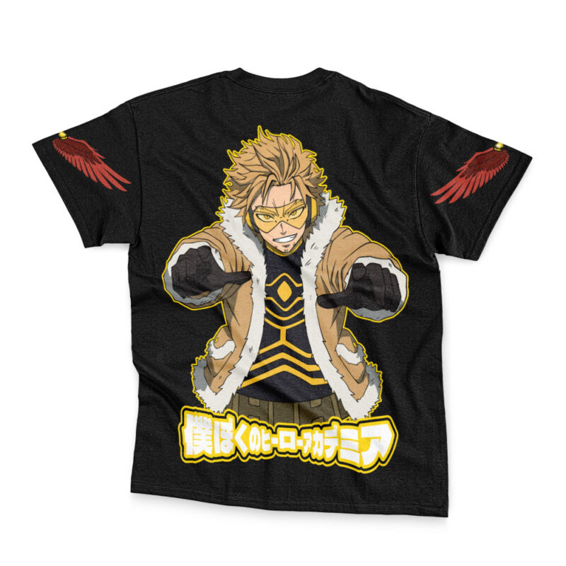 Keigo Takami Fierce Wings My Hero Academia Streetwear T-Shirt - Image 4