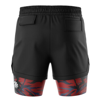 Kirishima Red Riot My Hero Academia 2-in-1 Performance Shorts