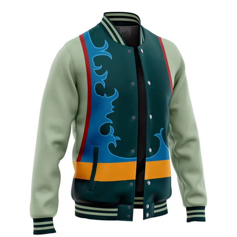 Kurama Ghost Fighter Varsity Jacket - Image 2