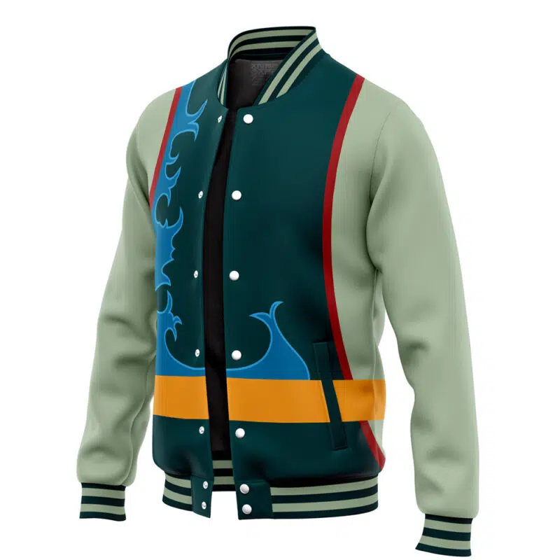 Kurama Ghost Fighter Varsity Jacket - Image 3