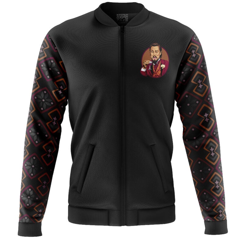 Laughing Leo Casual Bomber Jacket - Image 2