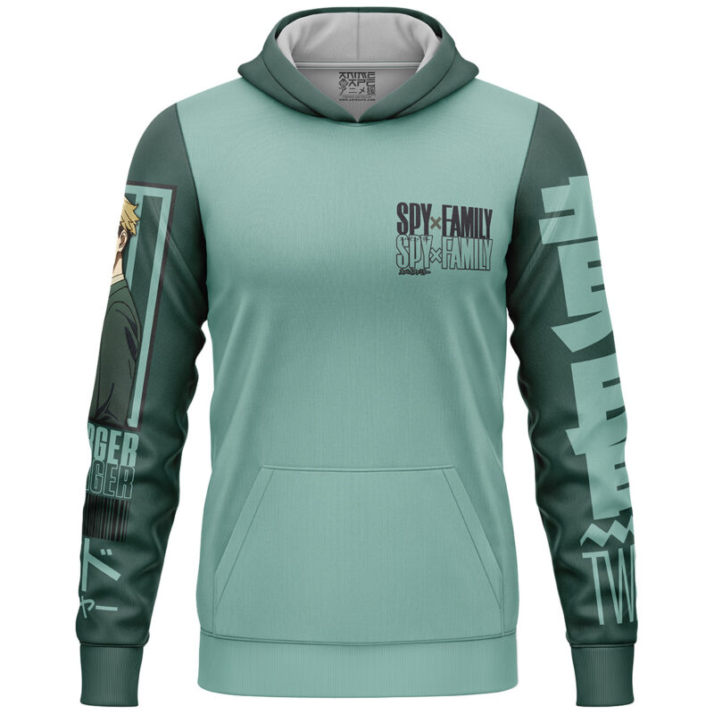 Loid Forger Spy x Family Streetwear Lightweight Hoodie - Image 2