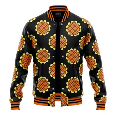 Luffy Dressrosa One Piece Varsity Jacket