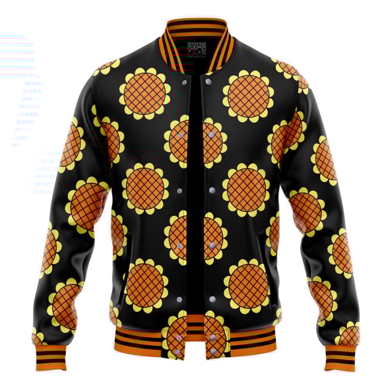 Luffy Dressrosa One Piece Varsity Jacket