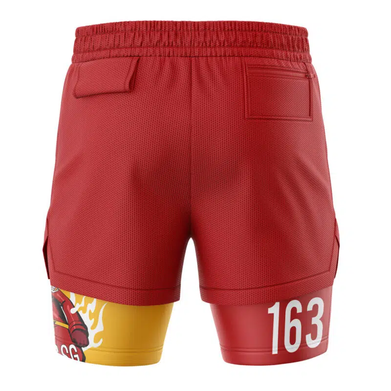 Luffy Egghead V2 One Piece 2-in-1 Performance Shorts