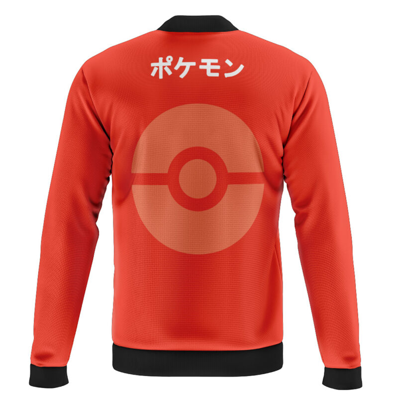 Magikarp Face Pokemon Casual Bomber Jacket - Image 2