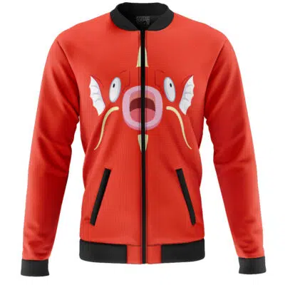 Magikarp Face Pokemon Casual Bomber Jacket