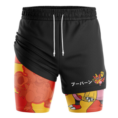 Magmortar Pokemon 2-in-1 Performance Shorts