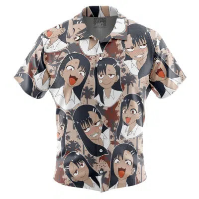 Meme Faces DTWMMN Button Up Hawaiian Shirt