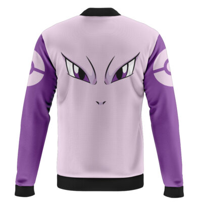 Mewtwo Face Pokemon Casual Bomber Jacket