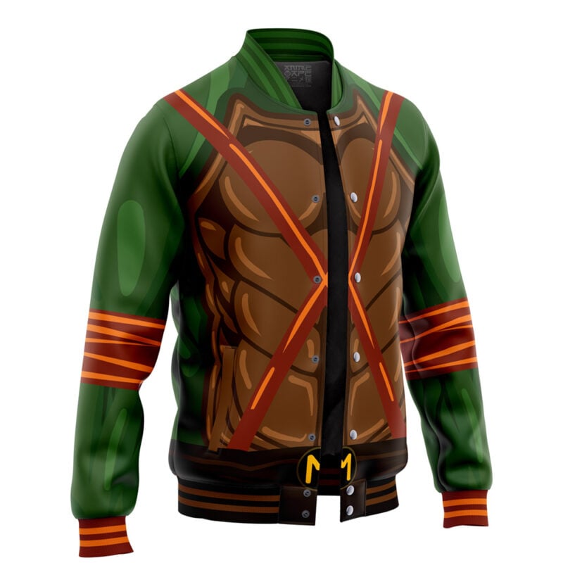 Michaelangelo Teenage Mutant Ninja Turtles Varsity Jacket - Image 2